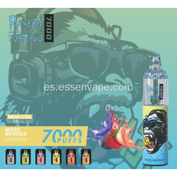 Randm tornado 7000puffs vape buena venta suecia